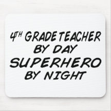 Superhero by Night - 4th Grade Mousemat