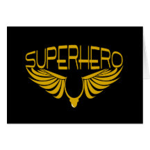 Superhero Greeting Card