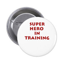 Superhero in training pins