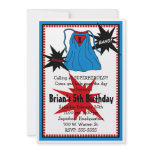 Superhero Invitations