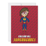 Superhero Party Invitation