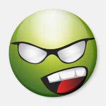 Superhero Smiley Refrigerator Magnets