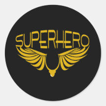 Superhero Sticker
