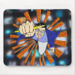 Superhero with Pencil Mouse Pads