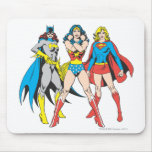 Superheroines Pose mousepads