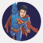 Superman Flying Forward Sticker
