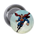 Superman leaps upward button