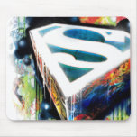 Superman Neon Graffiti Mouse Pads