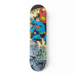Superman + Robin Fight Brainiac Skateboard Decks