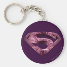 Superman Star Burst Logo Key Chain
