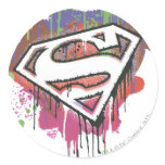 Superman - Twisted Innocence Logo stickers