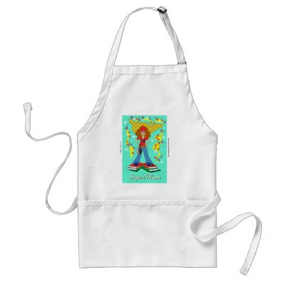 Supermom Aprons by 2LPZstudio