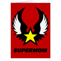 SuperMom: My mother is my super hero cards