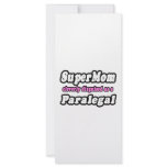 SuperMom...Paralegal Personalized Rack Card