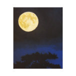 Supermoon Canvas Print