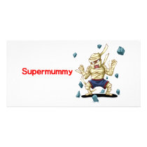 Supermummy Custom Photo Card