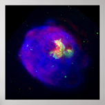 Supernova Remnant LMC N 63A Posters