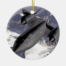 Supersonic Fighter Jet Christmas Tree Ornaments