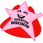 superstar bridesmaid funny photo  sculpture! photo sculptures