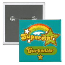 Superstar Carpenter Pinback Button