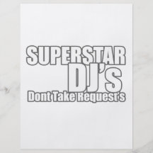 Superstar DJ Flyers
