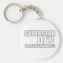 Superstar DJ Key Chain