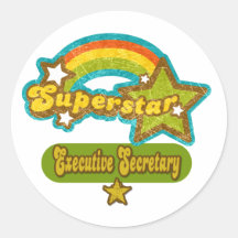 Superstar Executive Secretary Sticker
