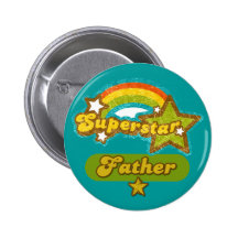 Superstar Father Pinback Button