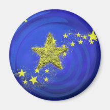 Superstar Fridge Magnet