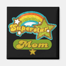 SuperStar Mum Fridge Magnets