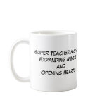superteacher, Super Teaher!, Super Teacher Moto... mugs