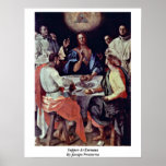 Supper At Emmaus By Jacopo Pontormo posters