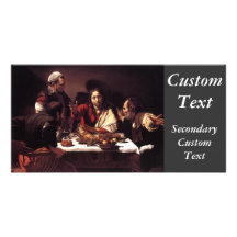 Supper at Emmaus Photo Card Template