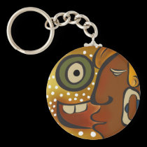 Supplementary glyph keychain keychains