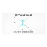 Supply & Demand Shapes My Outlook On Life (Econ) photo cards