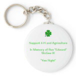 Support 4-H and Ag Edward McGee keychain