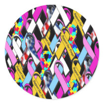 Support a Cause Round Sticker