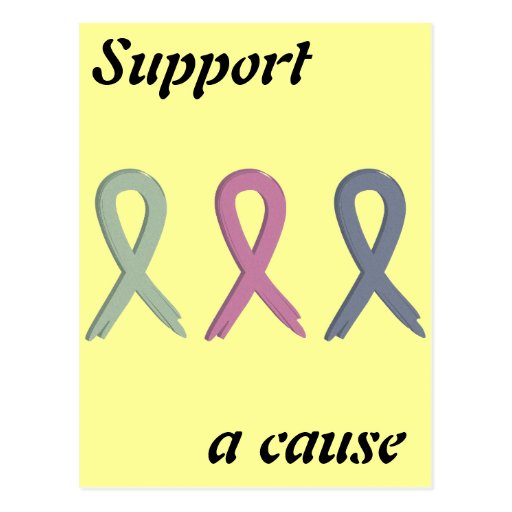 Support The Cause Cards, Photo Card Templates, Invitations & More