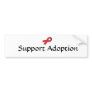 Support Adoption Bumper Sticker