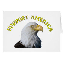 Support America Eagle Cards