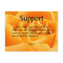 Support and Strength Post Card