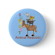 Support Animal Rescue Pins