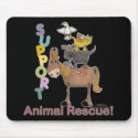 Support Animal Rescue mousepads
