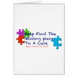 Support Autism Find a Cure Card