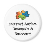 Support Autism Research & Recovery magnets