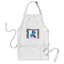 Support Awareness Advocate End Domestic Violence Aprons