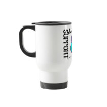 Support Awareness Advocate End Domestic Violence Coffee Mug