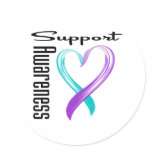 Support Awareness v2 Domestic Violence Stickers