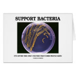 Support Bacteria Often Only Culture Some People