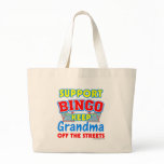 Support Bingo Grandma bags